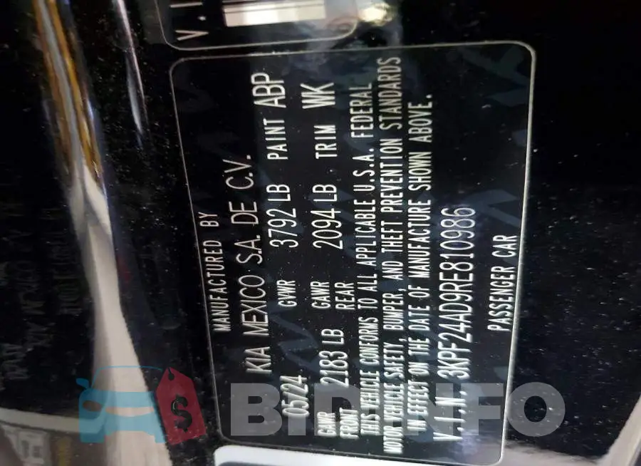 3KPF24AD9RE810986 Photo# 12