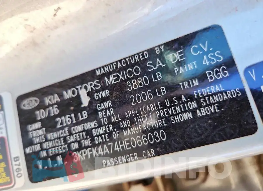 3KPFK4A74HE066030 Photo# 12