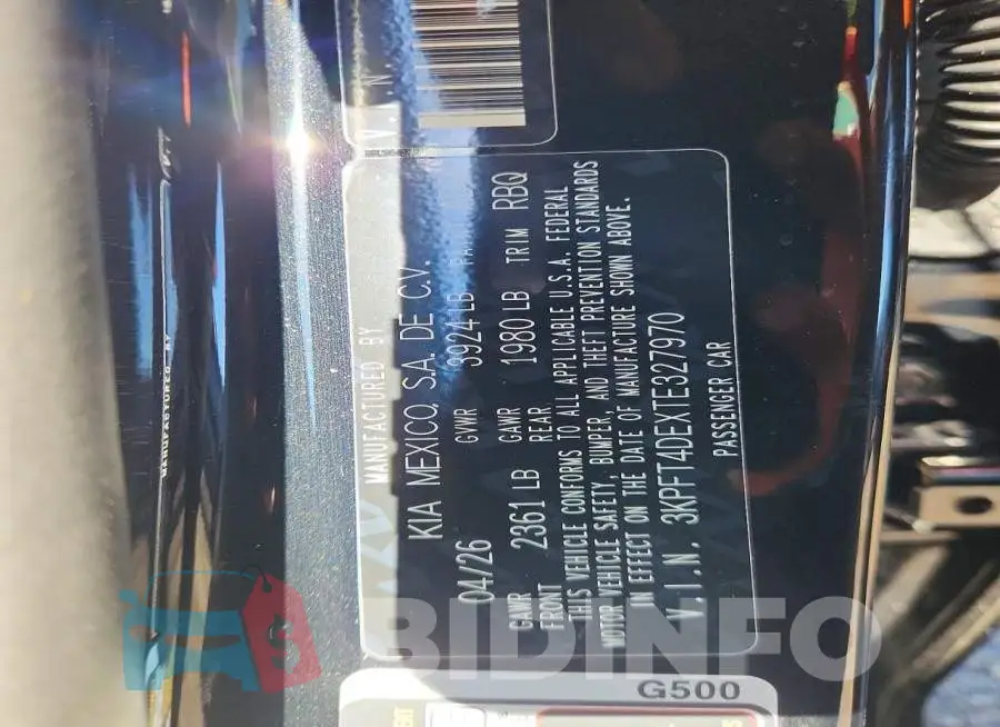 3KPFT4DEXTE327970 Photo# 12