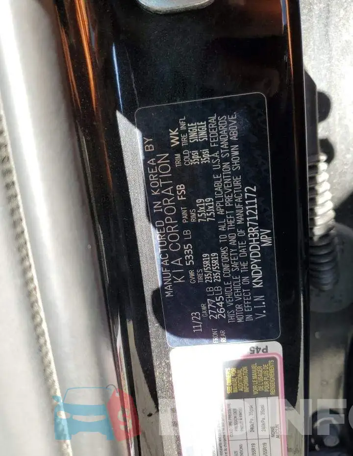 KNDPYDDH3R7121172 Photo# 13