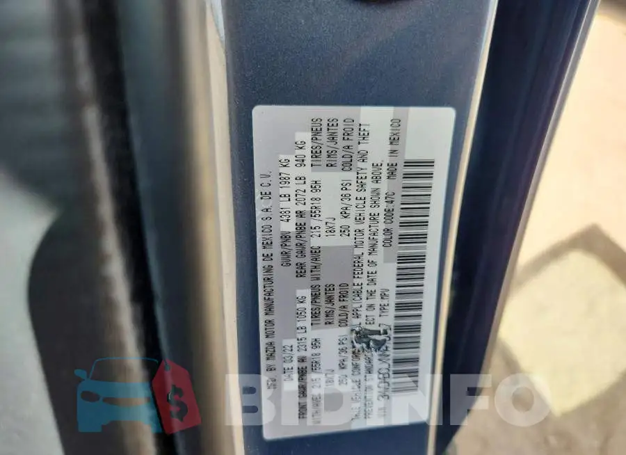 3MVDMBCLXNM415627 Photo# 12