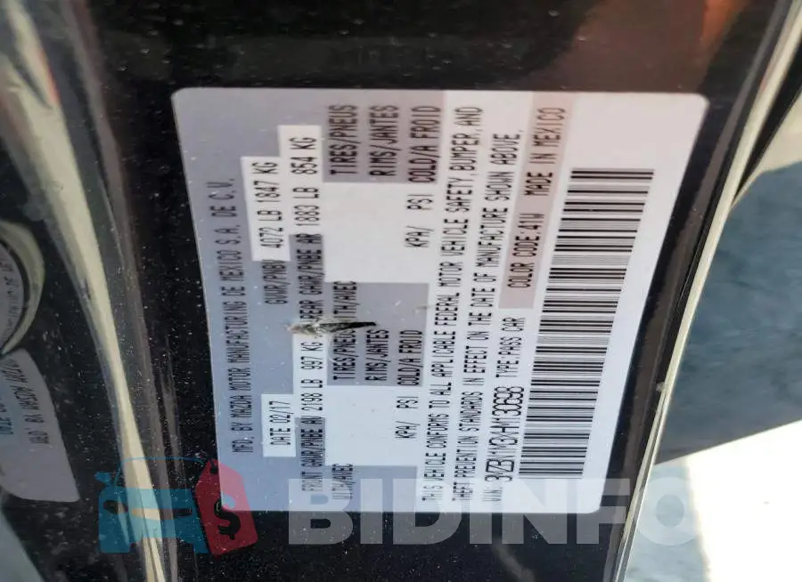 3MZBN1M3XHM130698 Photo# 12