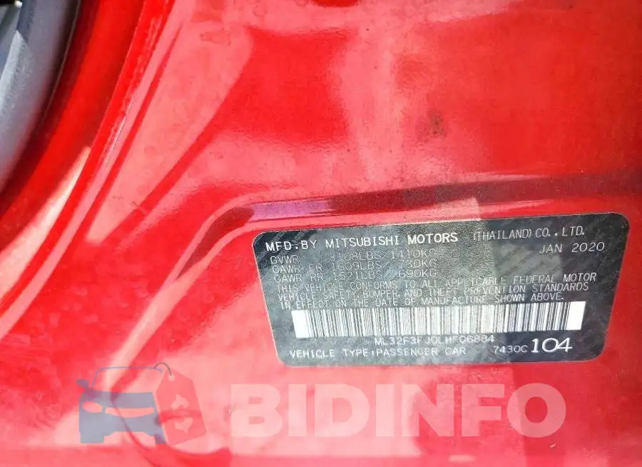 ML32F3FJ0LHF06884 Photo# 12