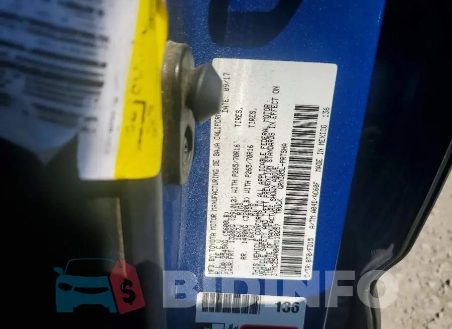 3TMCZ5AN0HM110257 Photo# 12