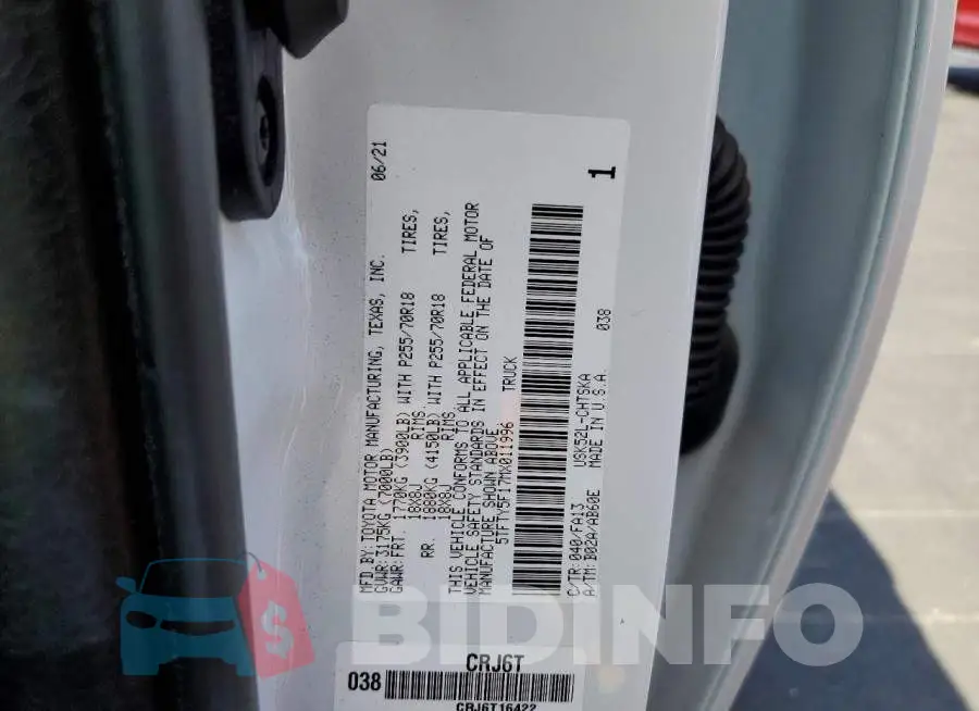 5TFTY5F17MX011996 Photo# 12