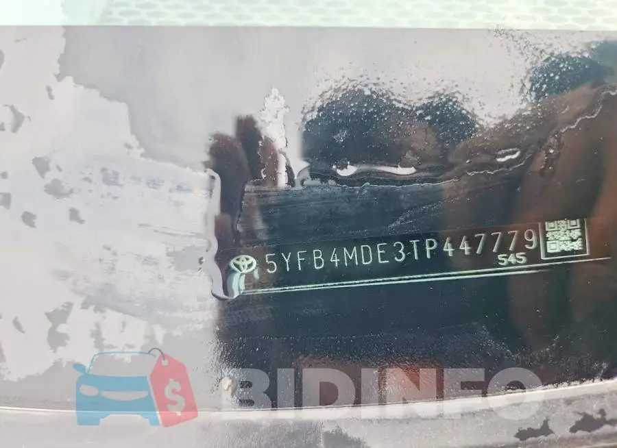 5YFB4MDE3TP447779 Photo# 12