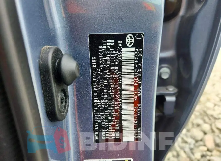 5YFS4MCE2PP142491 Photo# 12