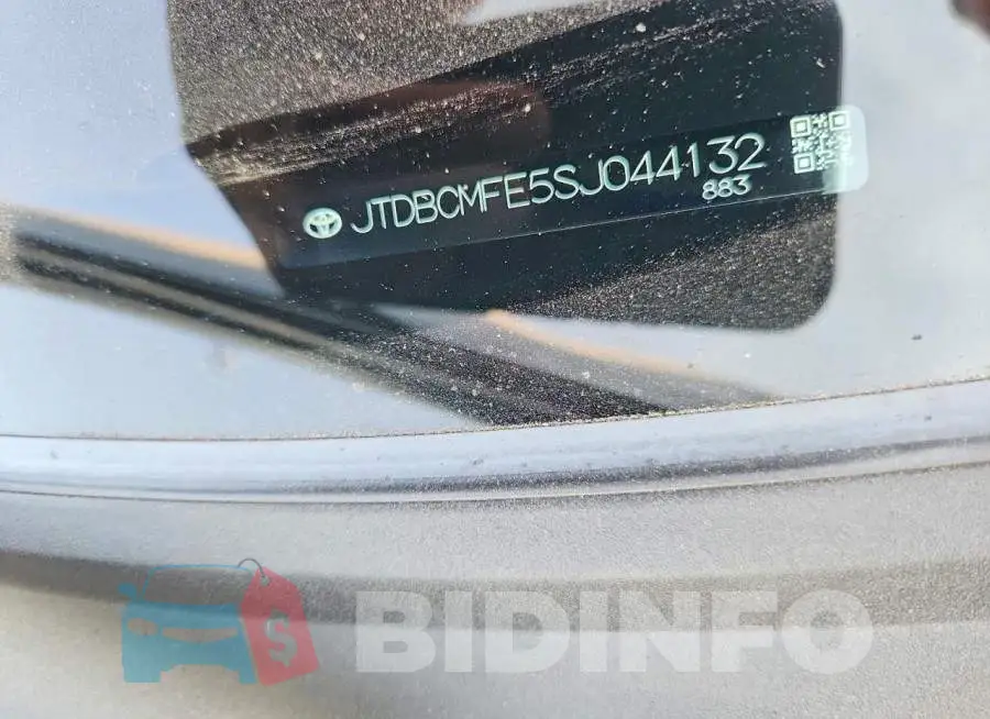 JTDBCMFE5SJ044132 Photo# 13