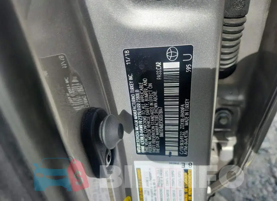 NMTKHMBX5KR078047 Photo# 12