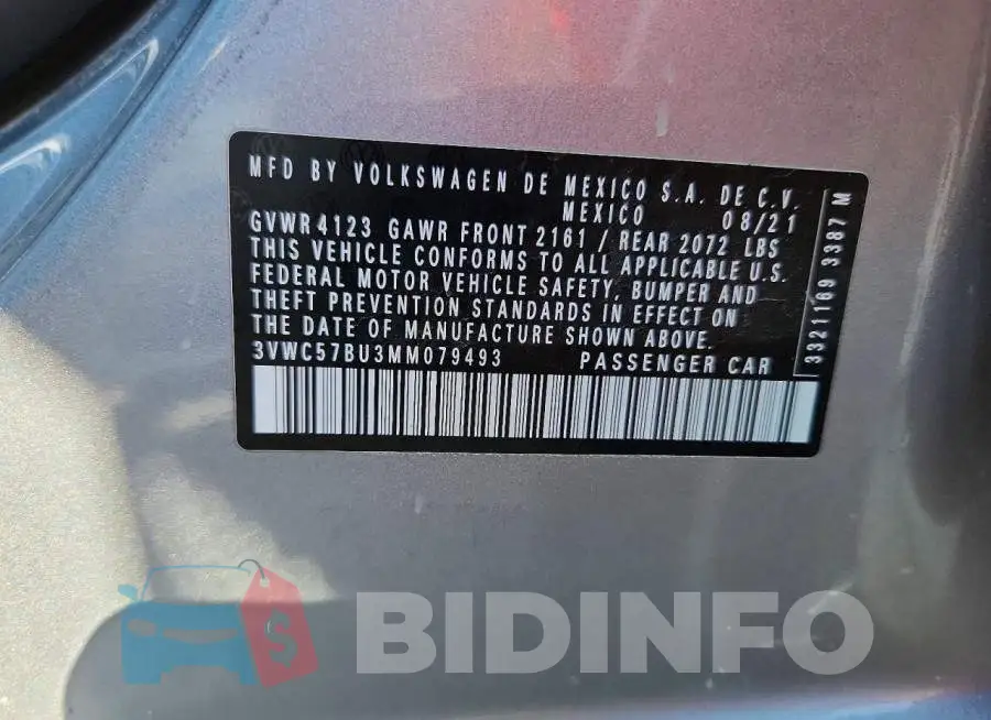 3VWC57BU3MM079493 Photo# 13