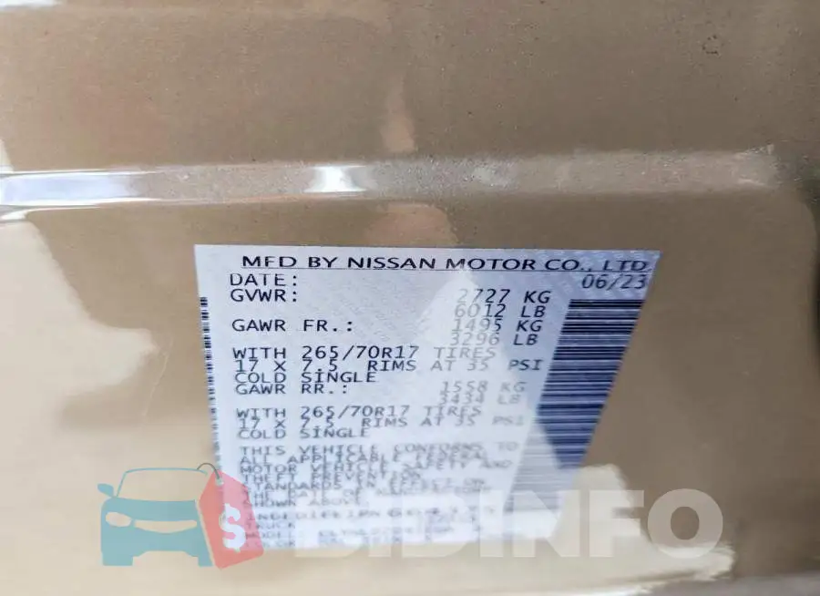 1N6ED1EK1PN664375 Photo# 12