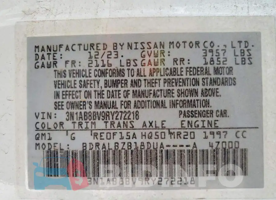 3N1AB8BV9RY272218 Photo# 12
