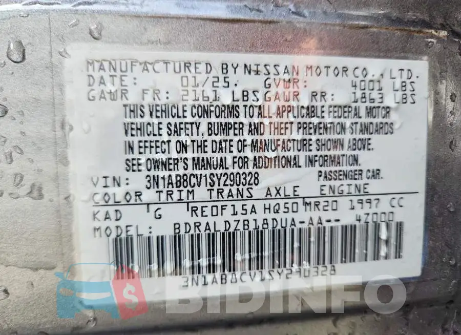 3N1AB8CV1SY290328 Photo# 12