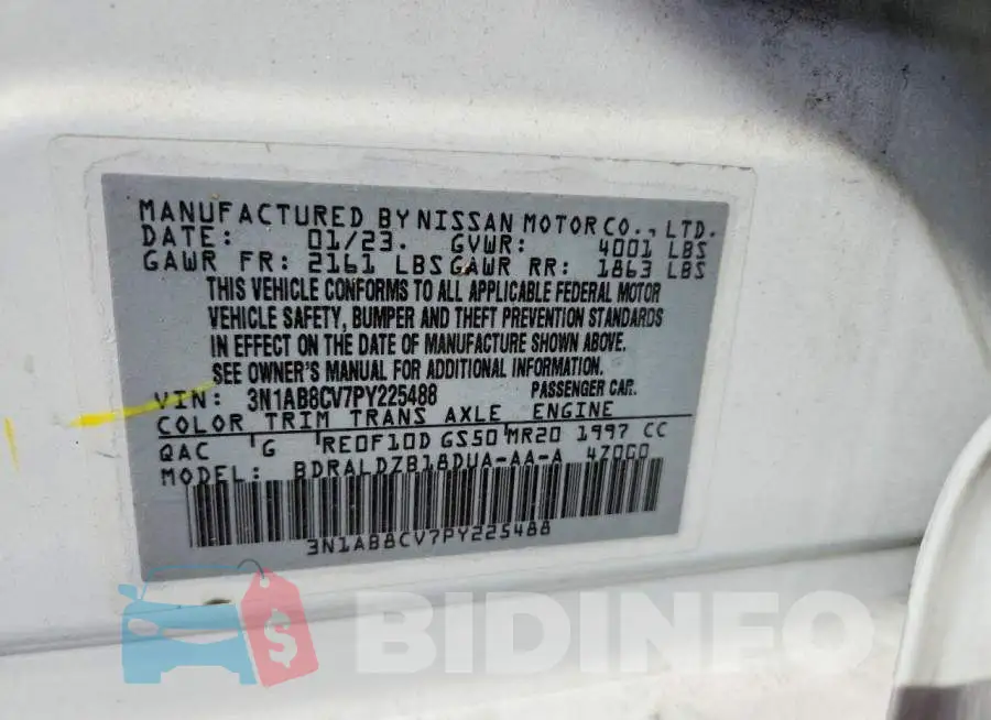 3N1AB8CV7PY225488 Photo# 12