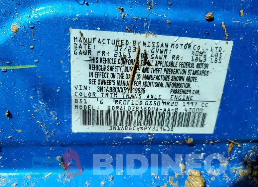 3N1AB8CVXPY319638 Photo# 12