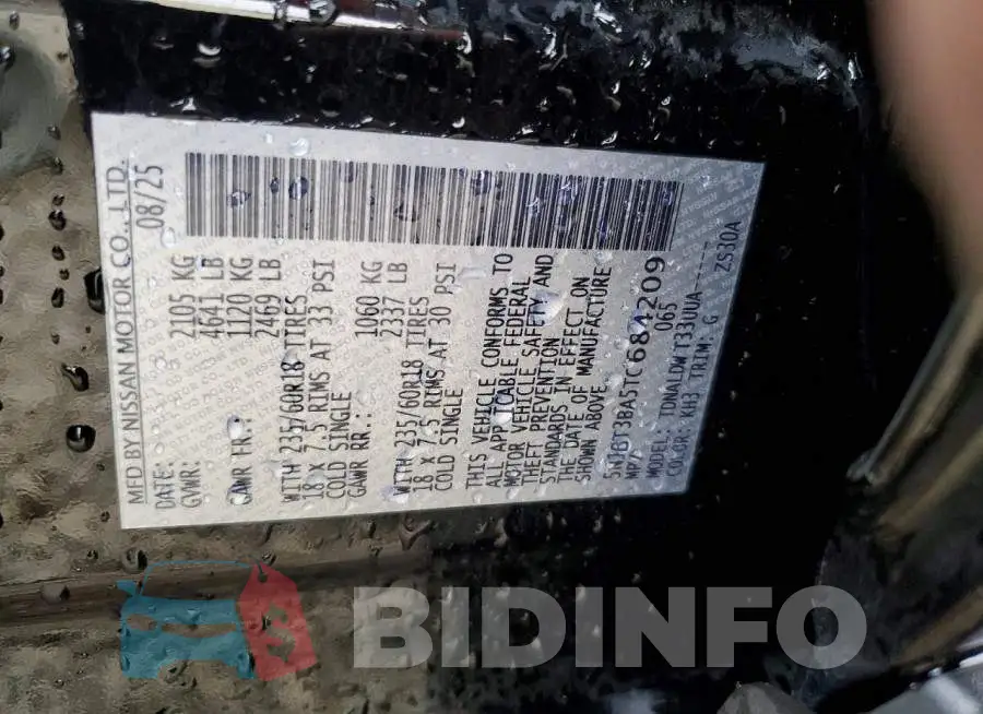 5N1BT3BA5TC684209 Photo# 13