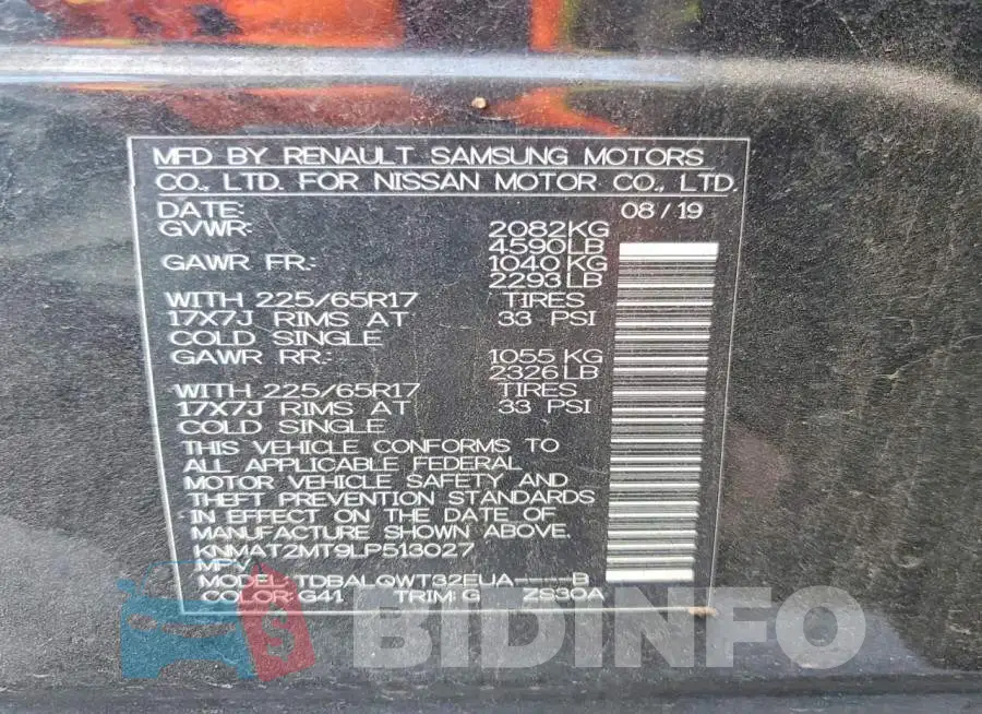 KNMAT2MT9LP513027 Photo# 12