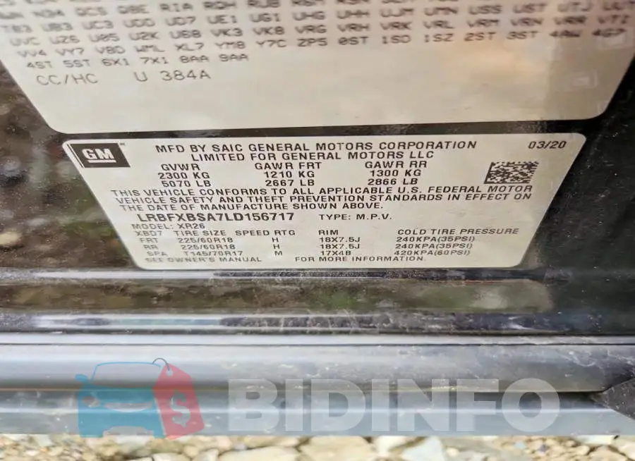 LRBFXBSA7LD156717 Photo# 12
