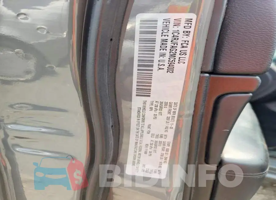 1C4RJFAG2MC594002 Photo# 13