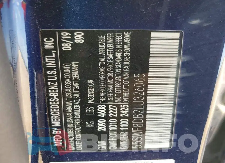55SWF8DB2LU326065 Photo# 12