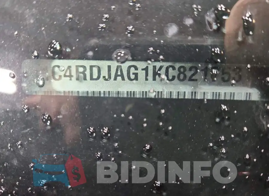 1C4RDJAG1KC821753 Photo# 12