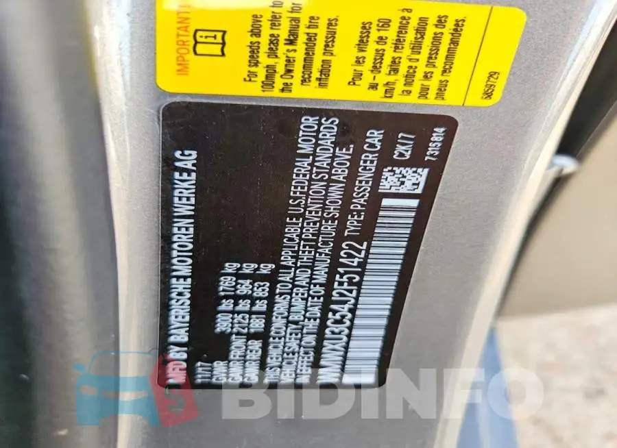 WMWXU3C54J2F51422 Photo# 12