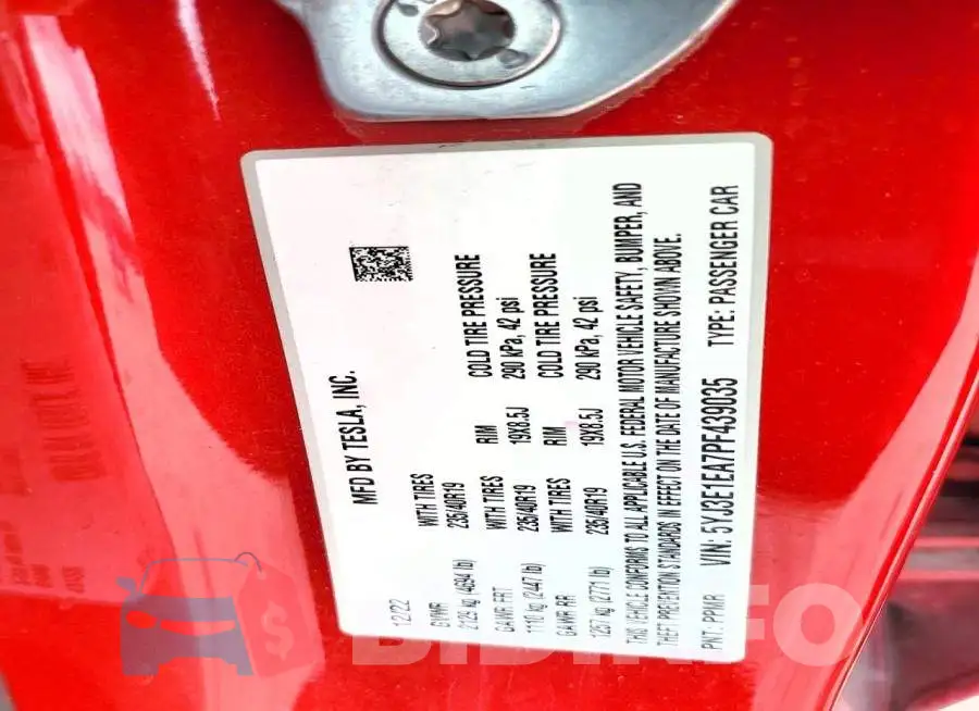 5YJ3E1EA7PF439035 Photo# 12