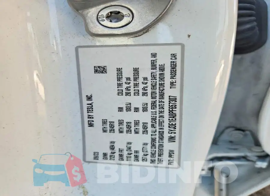 5YJ3E1EA8PF657307 Photo# 12