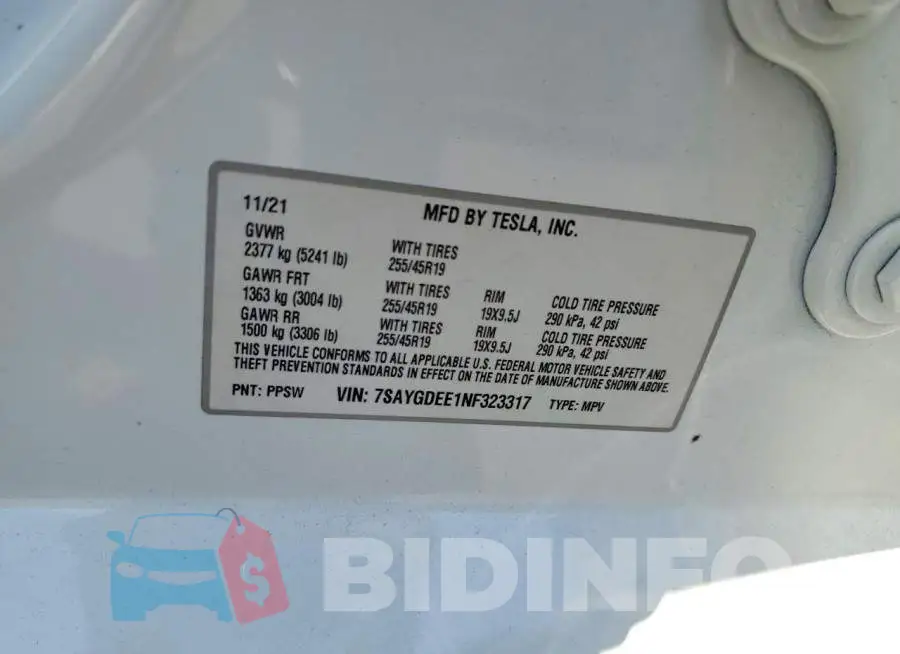 7SAYGDEE1NF323317 Photo# 14