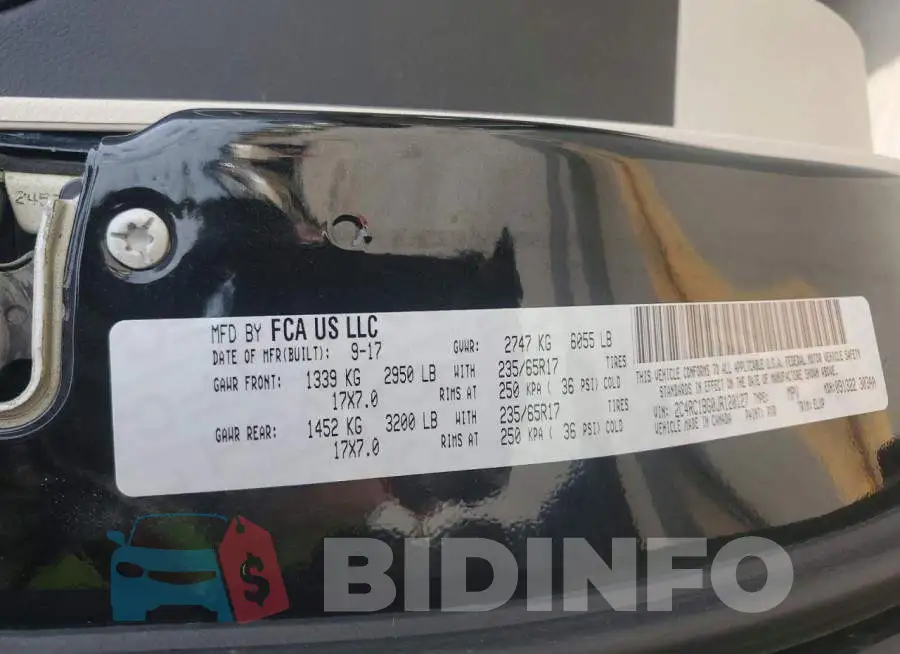 2C4RC1BG0JR120127 Photo# 13