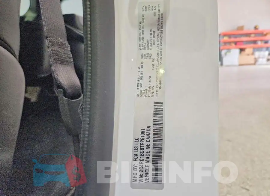 2C4RC1BG6TR261061 Photo# 14