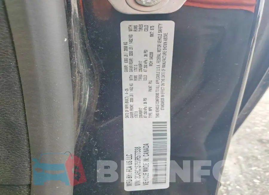 2C4RC1S75SR577338 Photo# 14