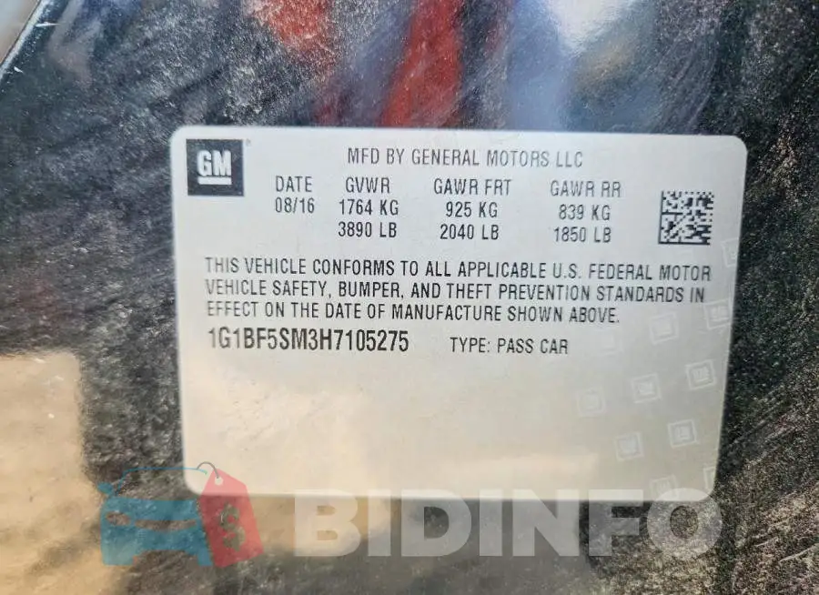 1G1BF5SM3H7105275 Photo# 12