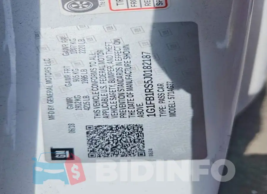 1G1FB1RS5J0182187 Photo# 13