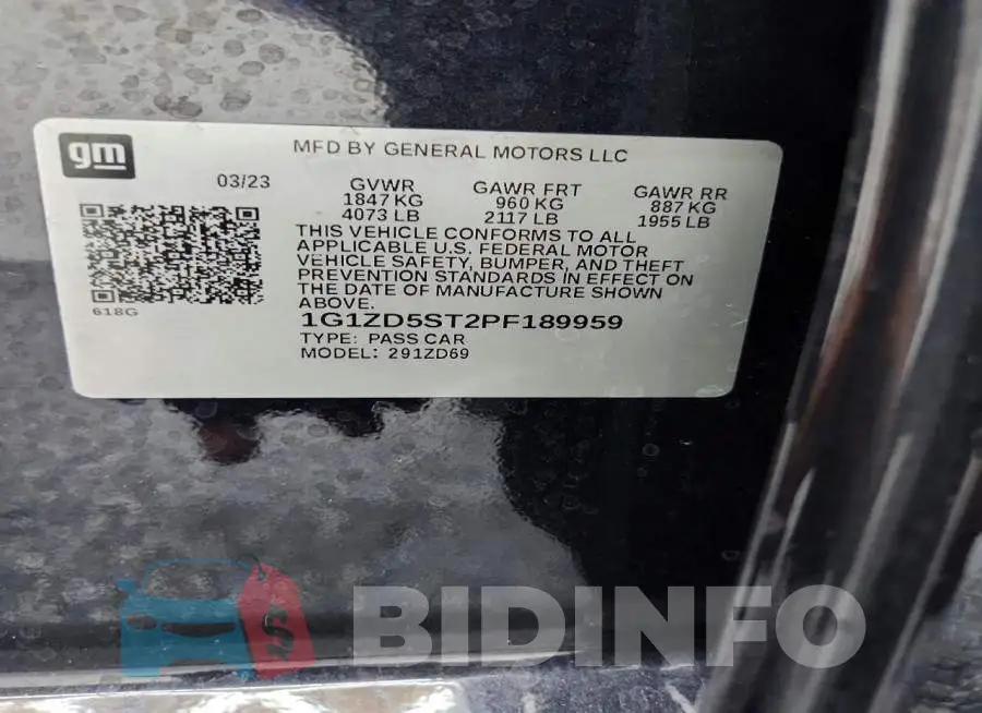 1G1ZD5ST2PF189959 Photo# 12