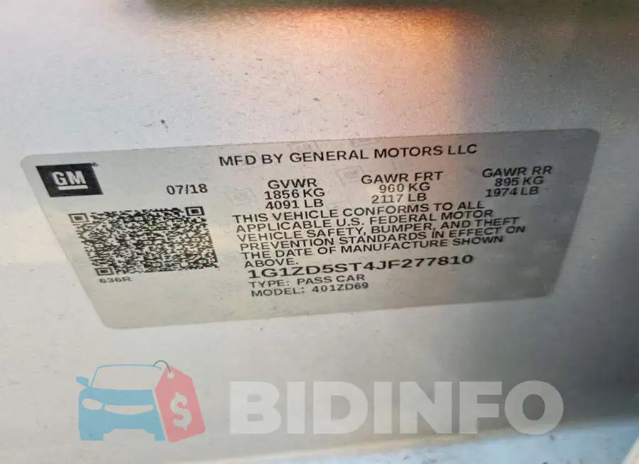 1G1ZD5ST4JF277810 Photo# 12