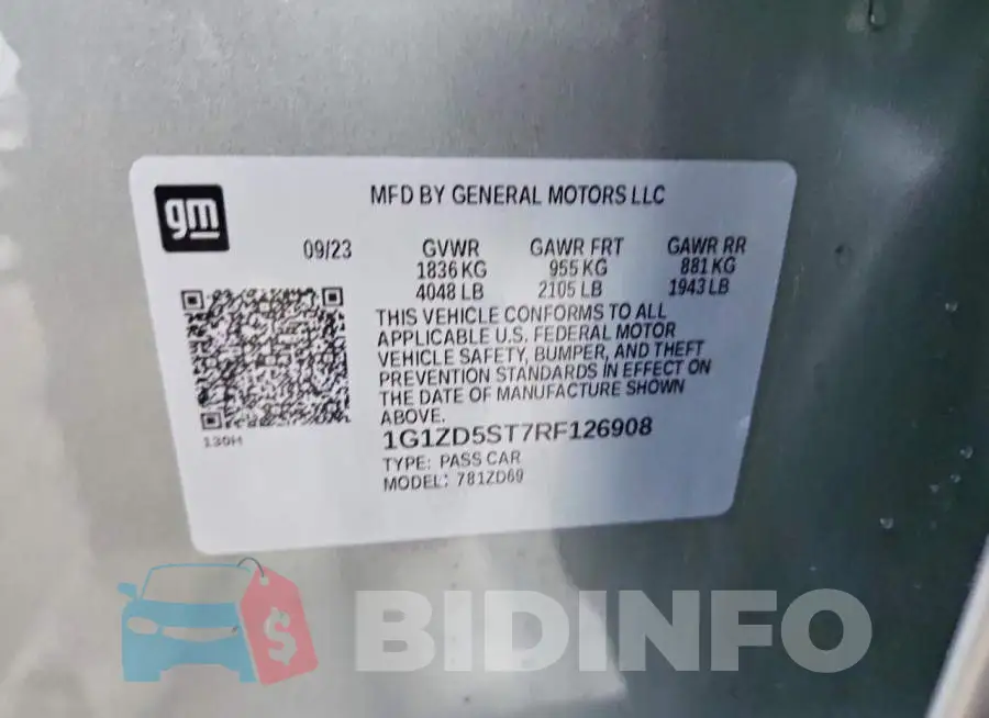 1G1ZD5ST7RF126908 Photo# 12