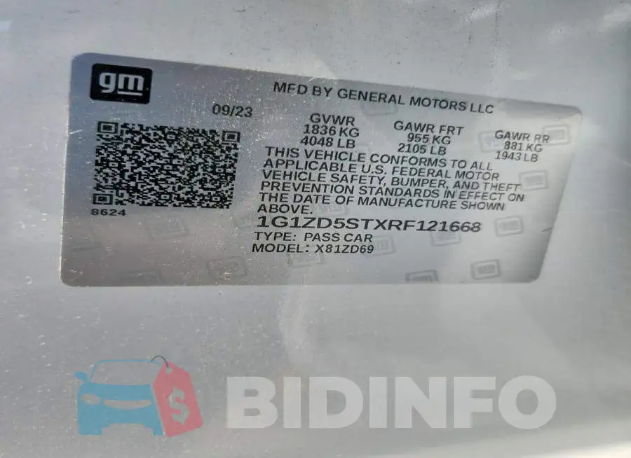 1G1ZD5STXRF121668 Photo# 12