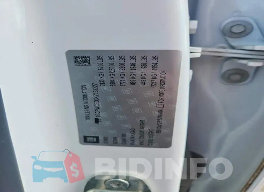 1GCPWCED3KZ158227 Photo# 12