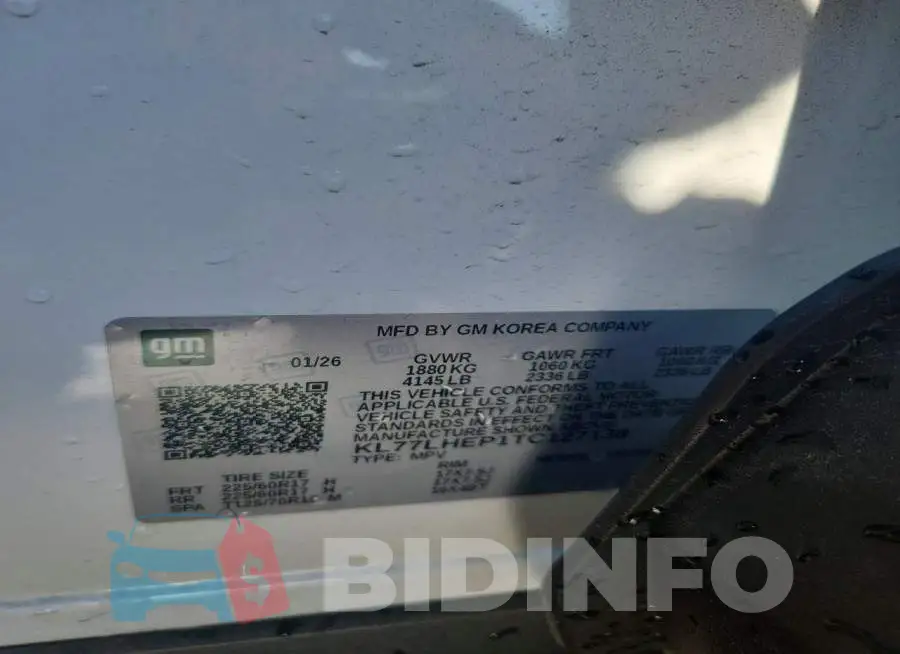 KL77LHEP1TC127138 Photo# 13