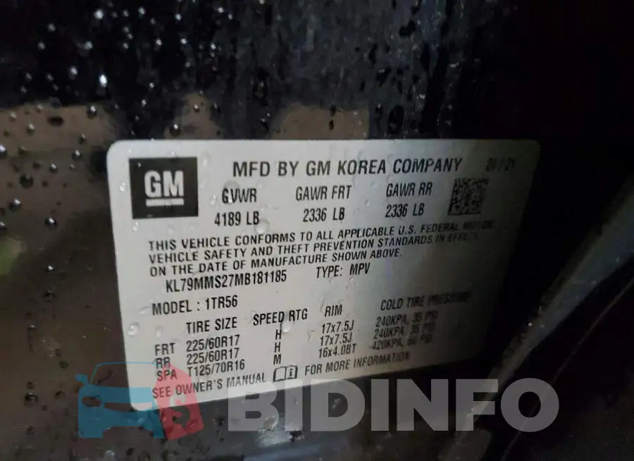 KL79MMS27MB181185 Photo# 14