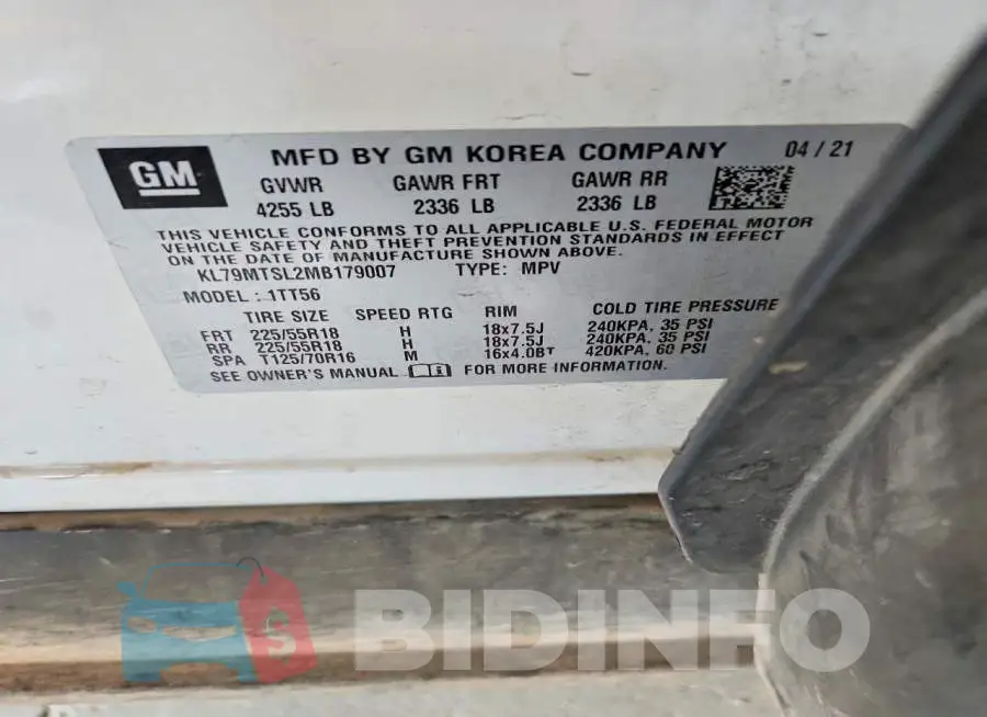 KL79MTSL2MB179007 Photo# 14