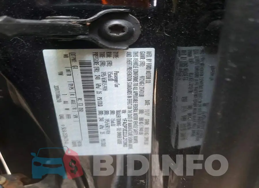 1FADP3E22JL213983 Photo# 13