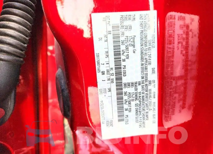 1FADP5DU2HL115190 Photo# 12