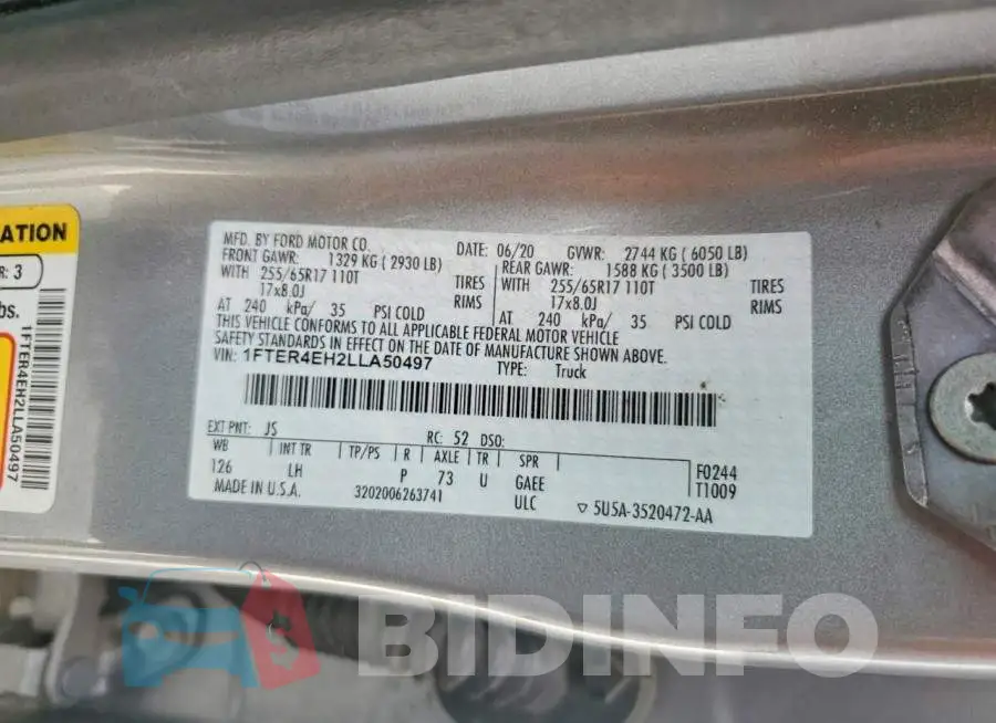 1FTER4EH2LLA50497 Photo# 12