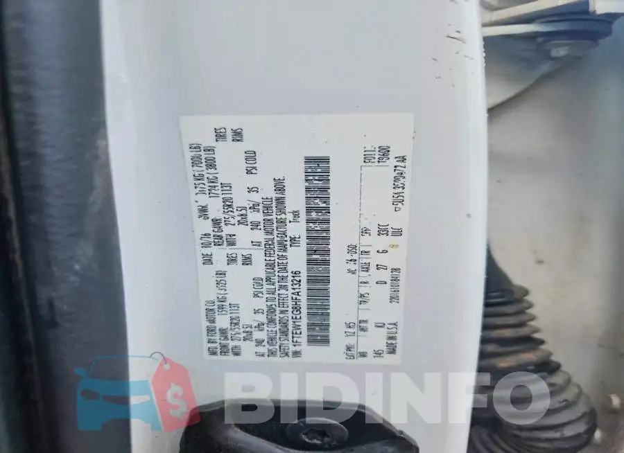 1FTEW1EG8HFA13216 Photo# 12