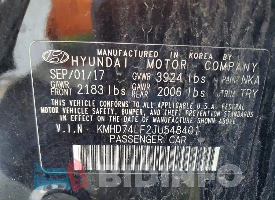 KMHD74LF2JU548401 Photo# 12
