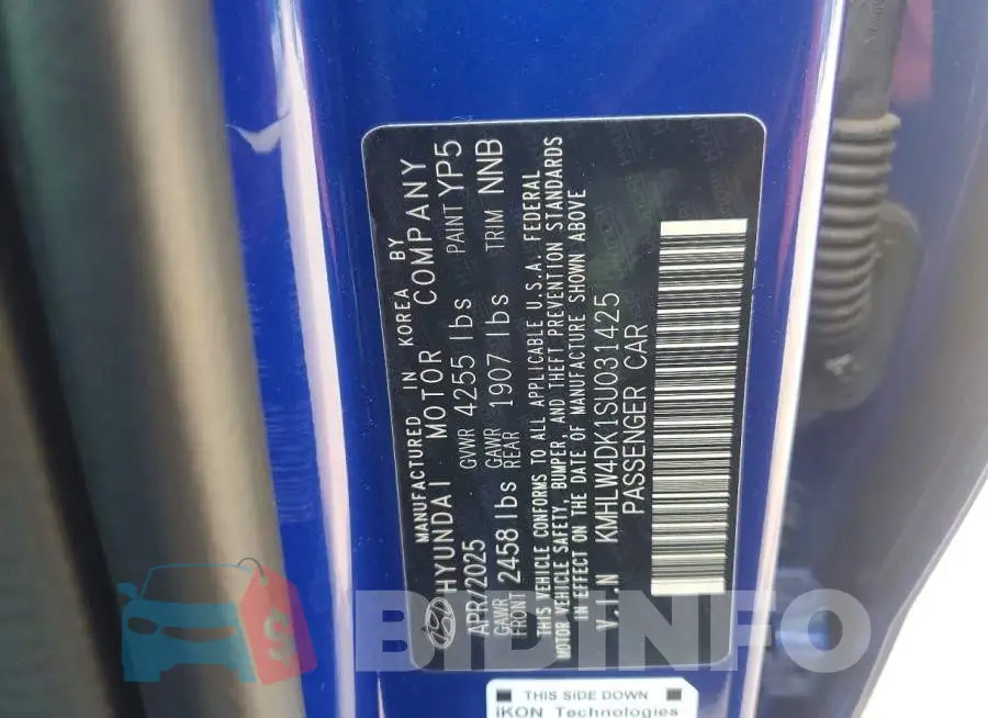 KMHLW4DK1SU031425 Photo# 12