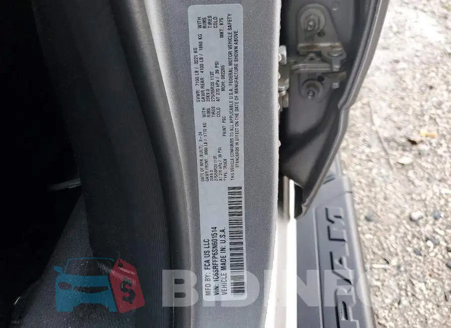 1C6SRFFP6SN601514 Photo# 12
