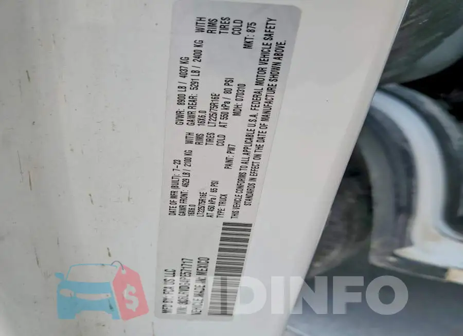 3C6LRVDG4PE571717 Photo# 13